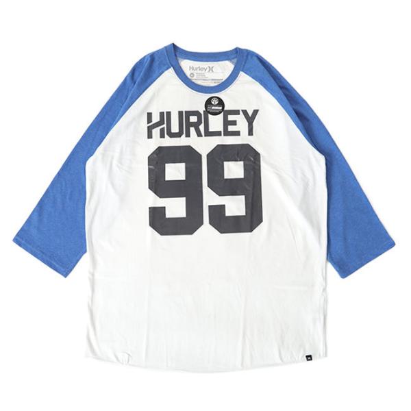アウトレット品 Hurley ハーレー ナンバリングロゴ ラグランTシャツ MTS0008510 X...