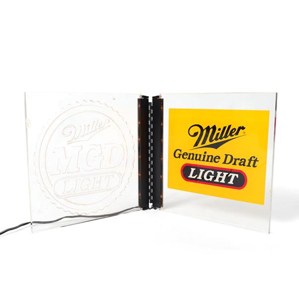 80年代 ビンテージ miller ミラー Genune Draft ジェニュインドラフト スタンド...