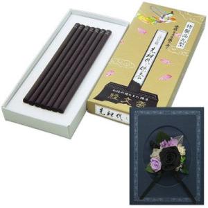 電報 弔電 文例集 お悔やみ 線香付き 特製丸型経文香セット プリザーブドフラワー メモリアル お盆