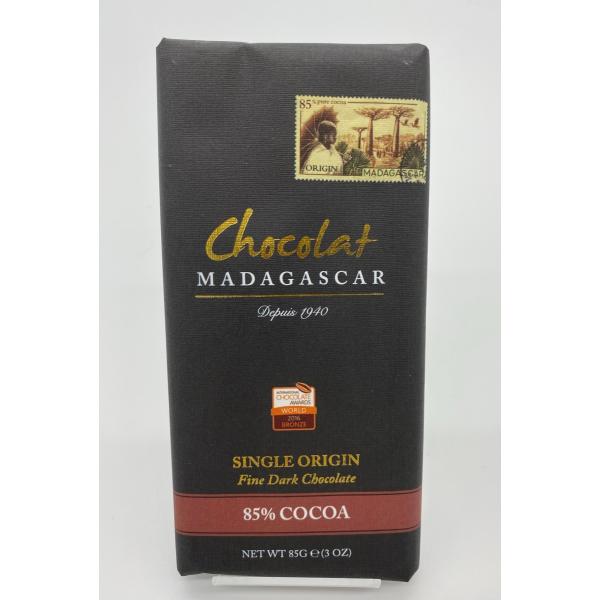 ショコラマダガスカル ファインダークチョコレート85% 85g