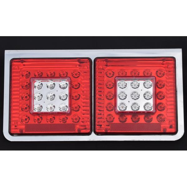 訳あり ジャンク 24V ２連LEDテールライト トラック ダンプ NO.LED80