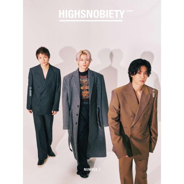 HIGHSNOBIETY JAPAN ISSUE12 表紙 Number_i版