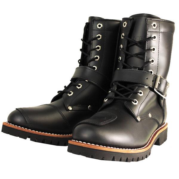 28.0cm AVIREX/アヴィレックス AV2100 YAMATO バイカーズブーツ BLACK...
