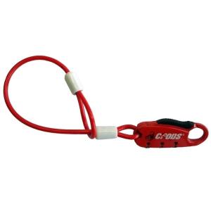 クロップス(CROPS) ヘルメット盗難防止用 3桁式ダイヤルワイヤーロック