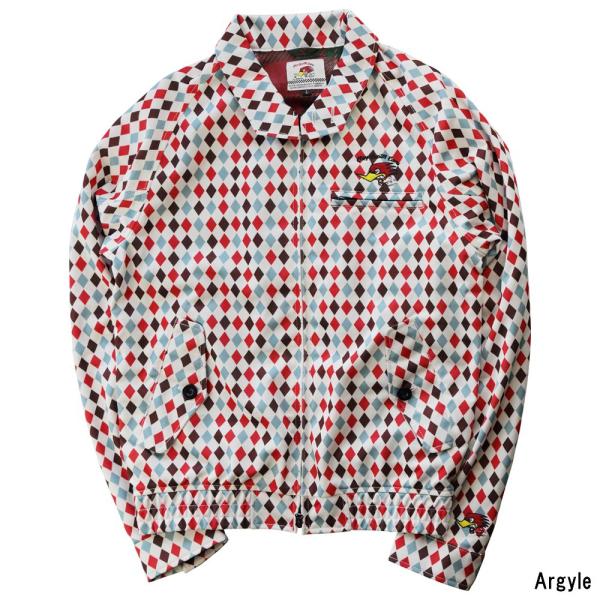 Mサイズ クレイスミス LARRY スイングトップメッシュブルゾン CSY-2801 ARGYLE ...