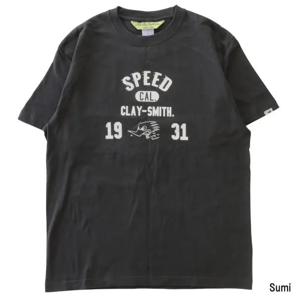 【在庫あり 即納】CLAY SMITH LLサイズ SPEED CLUB Tシャツ CSY-5216...