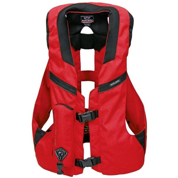 【在庫り 即納】hit-air ヒットエアー  一体型エアバッグ・ハーネス MLV-C レッド Lサ...