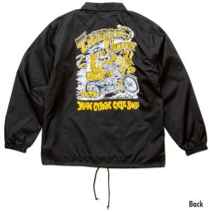 【在庫あり 即納】Lサイズ MOONEYES ムーンアイズ MCCS Tiger Chopper コーチ ジャケット MQW062 BK