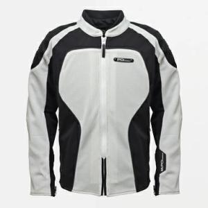 【在庫あり 即納】POi Mサイズ スポルトプロテクティブ メッシュジャケット PMJ-02 プラチ...