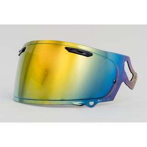 EXTRA VAS-Vシールド スモークベース ゴールド (Arai RX-7X, ASTRAL-X...