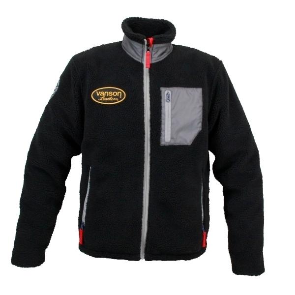 2XLサイズ VANSON(バンソン) リバーシブルジャケット VS20401W ブラック 2XL ...