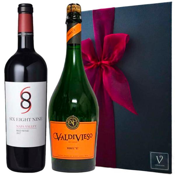 2本セット 689 シックス エイト ナイン ナパ ヴァレーレッド   スパークリング ワイン バル...