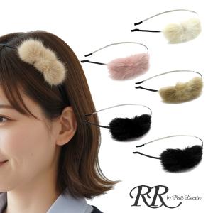 リボン ヘアゴム レディース ヒョウ柄 レオパード柄 ポニー ヘア