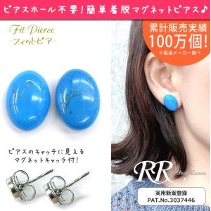 マグネットピアス 4mm 痛くない ピアスに見える ノンホールピアス