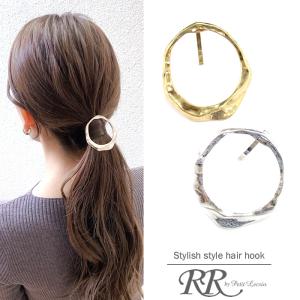 ポニーフック マグネット ロング メタル ヘアリエル ヘアカフス