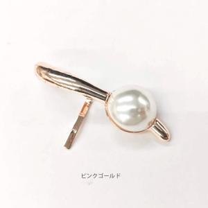 ポニーフック 大さめ 上品 パール ポニーテー...の詳細画像5