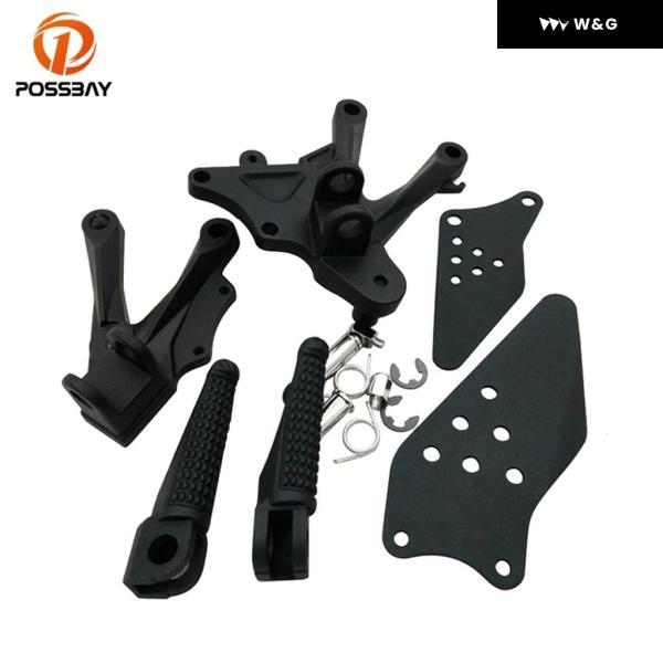 並行輸入品 オートバイ バイク フロント フットペグ フットレスト ブラケット フットレスト ペダル...