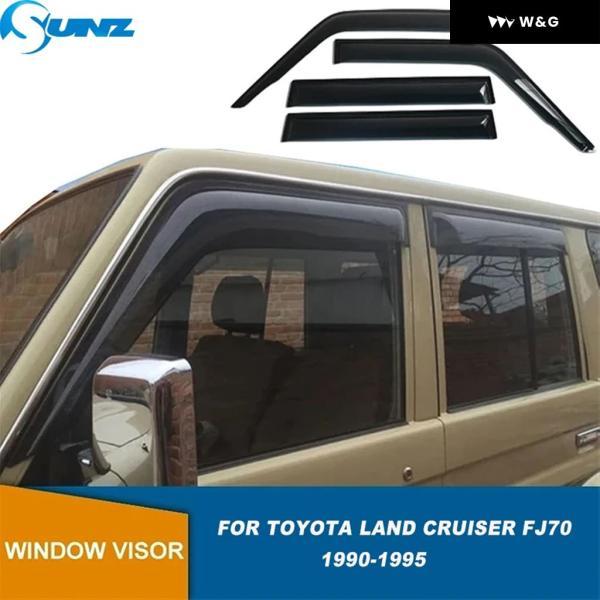 並行輸入品 ウィンドウデフレクター トヨタ ランドクルーザー プラド FJ70 FJ76 FJ78 ...