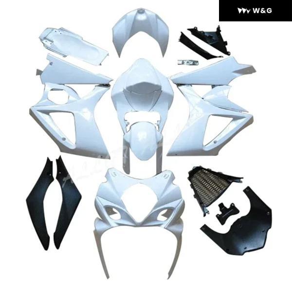 並行輸入品 未塗装ABS アッパー フェアリング ノーズカウル スズキ GSX-R1000 2007...