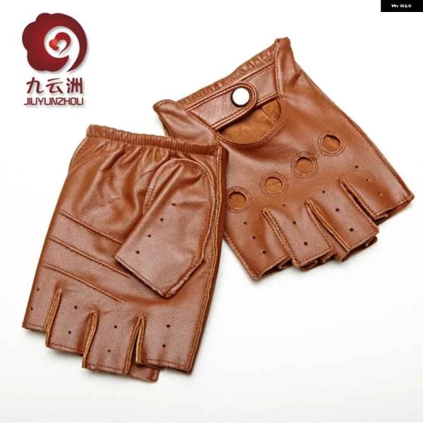 並行輸入品メンズ オートバイ バイクレザー ハーフグローブ オートバイ バイク ライディンググローブ...