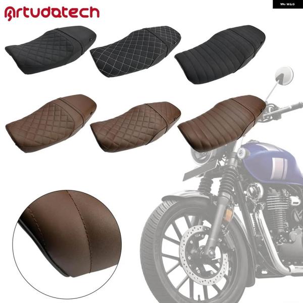 並行輸入品ライダー パッセンジャーシート フロント リア クッション ブラックC ホンダ GB350...