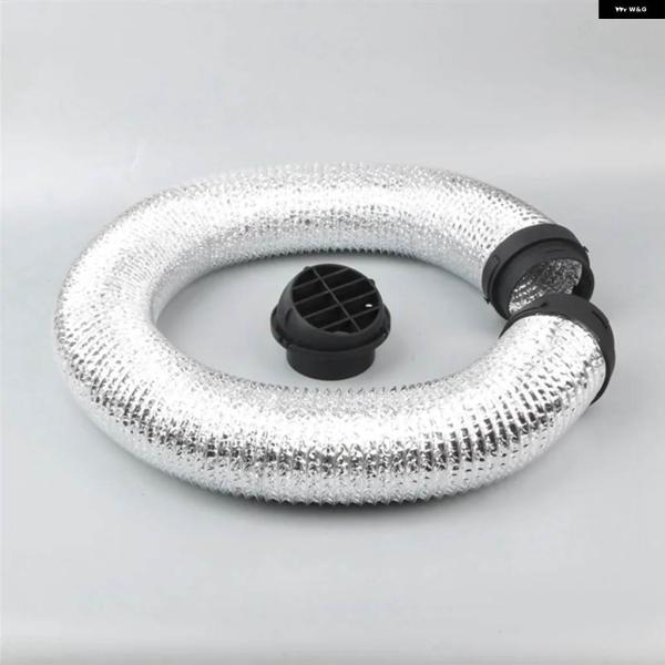 並行輸入品75MM 車用ヒーター パイプ ダクト 温風 アウトレット 通気口 ホースクリップセット ...