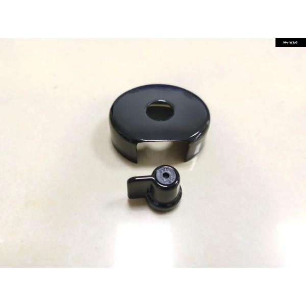 並行輸入品オートバイ グロスブラックノブカバー 燃料 バルブ ホンダ VTX1300C VTX130...