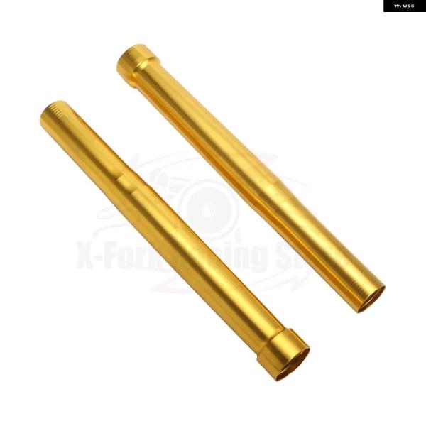 並行輸入品フロント フォーク アウター チューブ パイプ ゴールドペア アプリリア RSV41100...