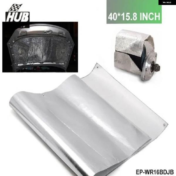 並行輸入品レーシングアルミヒートバリア 4015.8インチ トヨタ スープラ JZA80 2JZ-G...