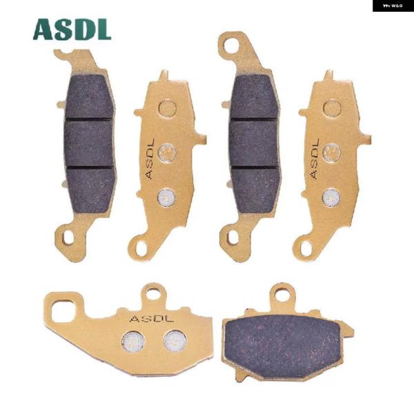 並行輸入品 バイク フロントリア ブレーキ パッド キット カワサキ Z750 ZR750 ZR 7...