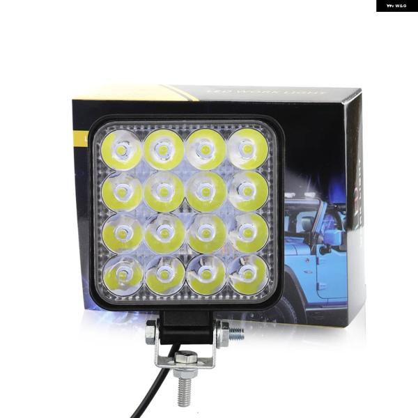 並行輸入品 12V 24V LED 投光器 車 ATV オフロード ドライビング フォグランプ 白色...