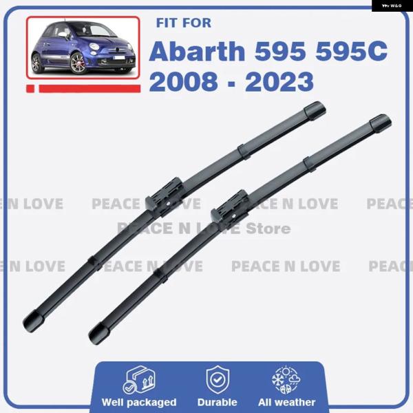 並行輸入品 アバルト 595 595C 2008 - 2025 オート ワイパー ブレード フロント...