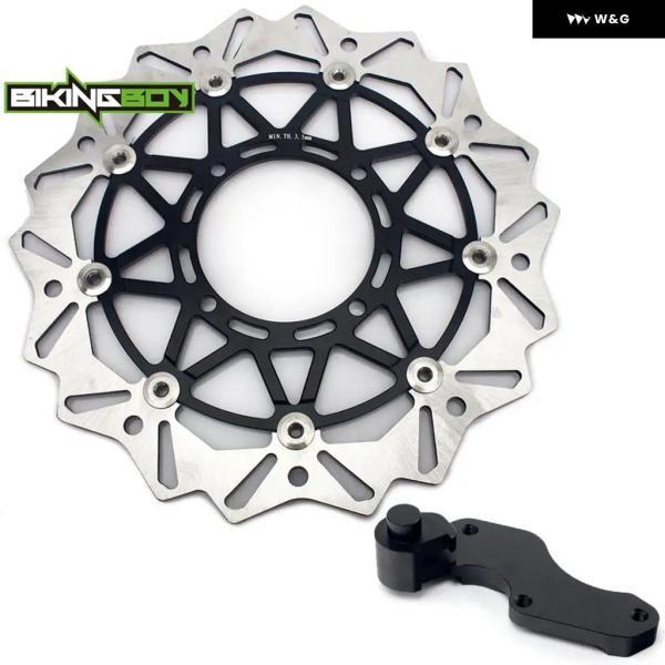 並行輸入品 320MM フロント ブレーキディスク ローター ブラケット KX125 KX250 K...