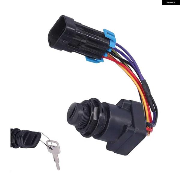 並行輸入品2X 船外機 イグニッション スイッチキー キット 893353A03 交換部品 MERC...