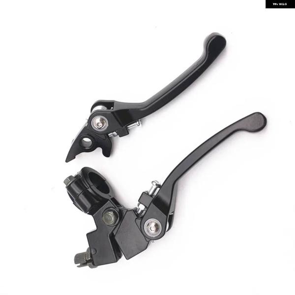 並行輸入品7/8インチ ハンドルバー フット 折りたたみ レバー セット クラッチブレーキ モトクロ...