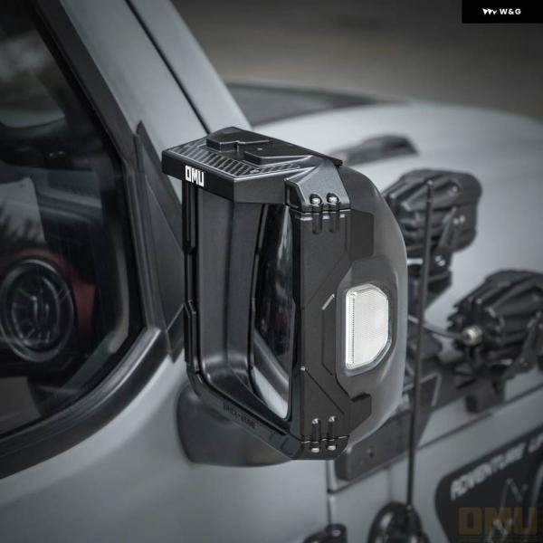 並行輸入品OMU018 バックミラー フロントガラス JEEP WRANGLER JL 2018+ ...