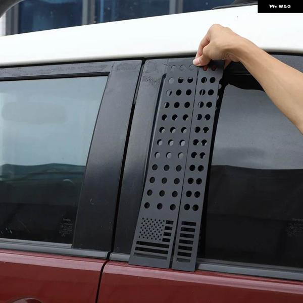 【並行輸入品】トヨタ FJ クルーザー 2007-2021 合金 カーウィンドウ Bピラー センター...