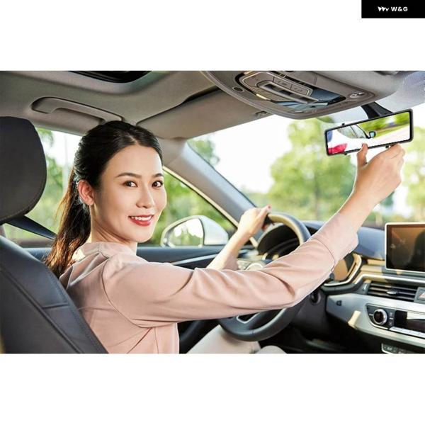 並行輸入品12インチ4KウルトラHD 2160P IMX415バックミラー デュアルレンズ ダッシュ...