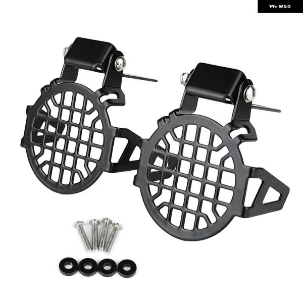 並行輸入品補助ライト ブラケット オートバイ フォグランプ プロテクター カバー LEDランプガード...