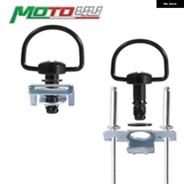 並行輸入品10個1/4回転 フェアリング レースファスナー クイックリリース Dリング 17MM オ...