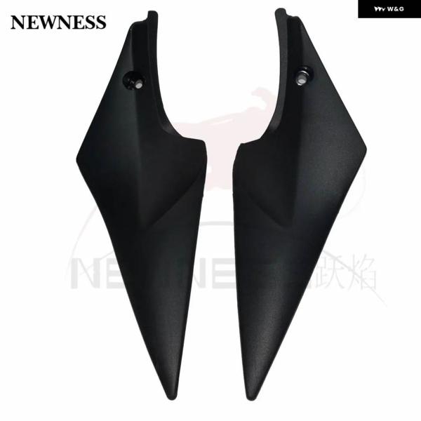 並行輸入品ブラックファイバータンクサイドカバー パネル フェアリング スズキ 750 2006 20...