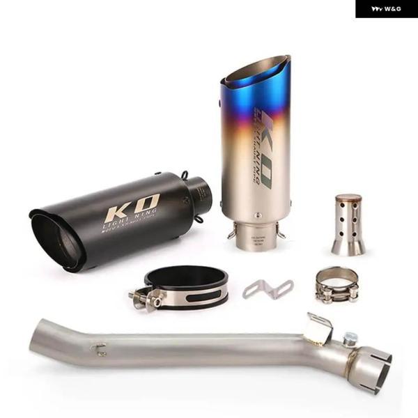 並行輸入品51MM テールエスケープ スズキ GSX-R1000 2007-2008 バイク マフラ...