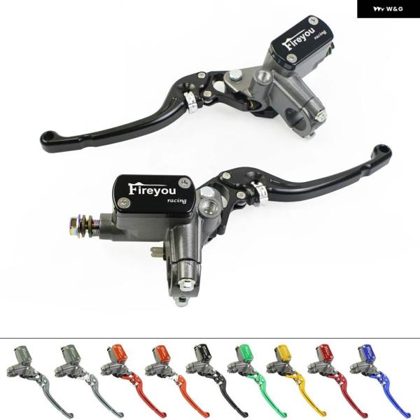 並行輸入品オートバイ ブレーキマスター シリンダー レバー クラッチ ポンプ 油圧 レーシングストリ...