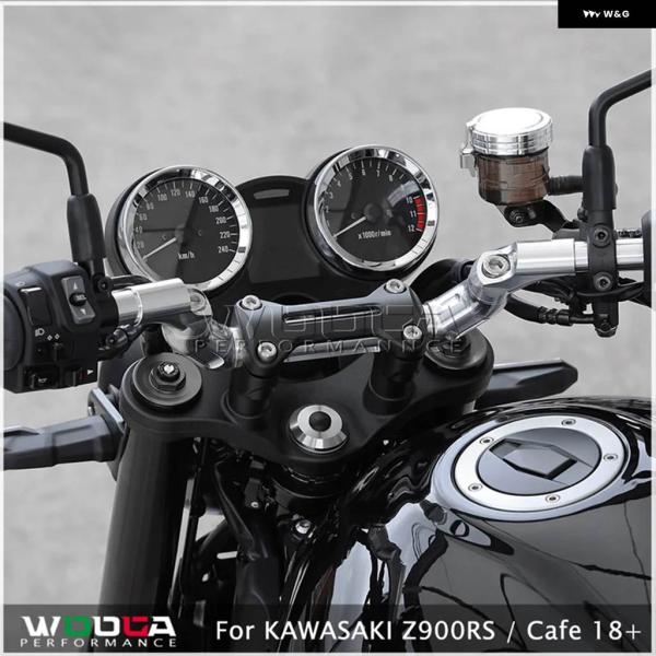 並行輸入品アルミ可変 ハンドルバー カワサキ Z900RS Z900 カフェ ドラッグ ハンドルバー