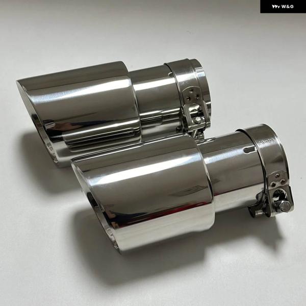 並行輸入品車両アタッチメント マフラー テール パイプ マフラー シャープテール ステンレス ストレ...