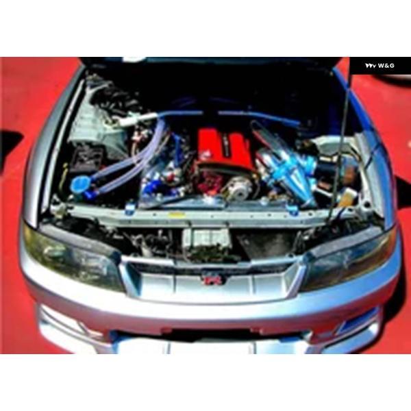 並行輸入品 ボンネット ダンパー 日産 スカイライン GT-R R33 1993-1998 ガススト...