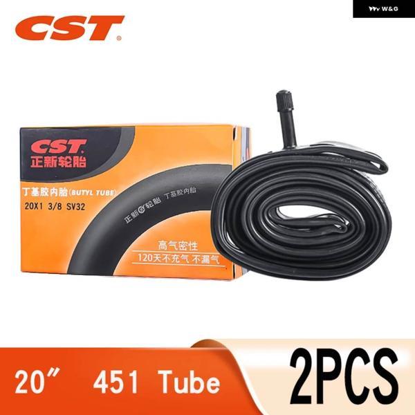 並行輸入品 CST バイク インナー チューブ 20インチ 451 ホイールセット ブチルゴム カメ...