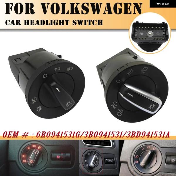 並行輸入品 3BD941531 3BD 941 531 ヘッドライト 制御 スイッチ VW ジェッタ...