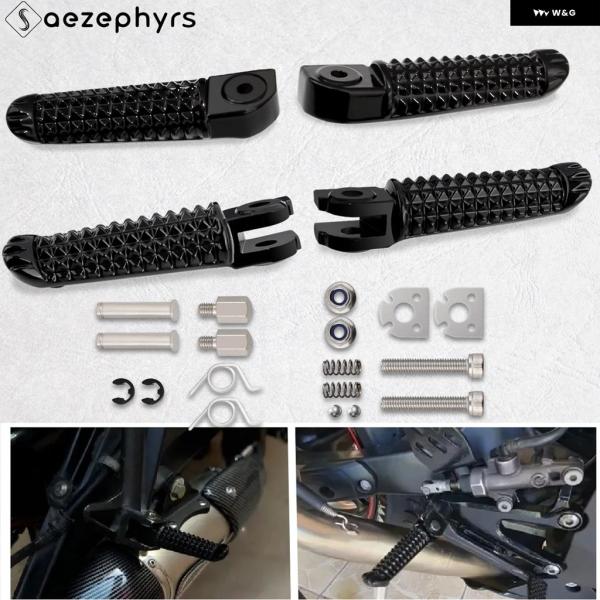 並行輸入品 オートバイ フロントリアフットペダル ライダー/パッセンジャー用フットペダル ヤマハ Y...