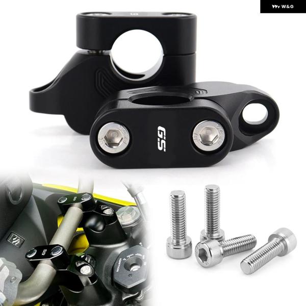 並行輸入品 22MM 7/8インチ ハンドル バー ライザー 上げ後ろ移動 オフセット R1200R...